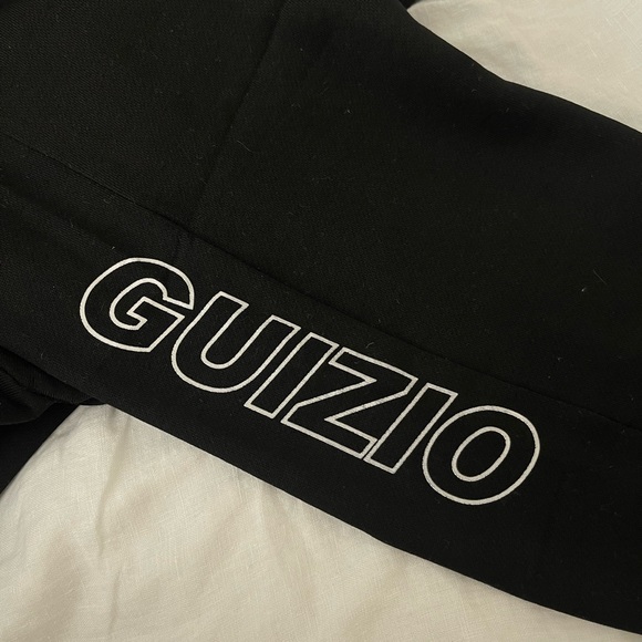 Danielle Guizio black sweat pants - Picture 2 of 3
